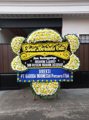 Papan Bunga Duka di Cigalontang