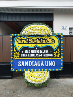 Papan Bunga Duka di Cigalontang